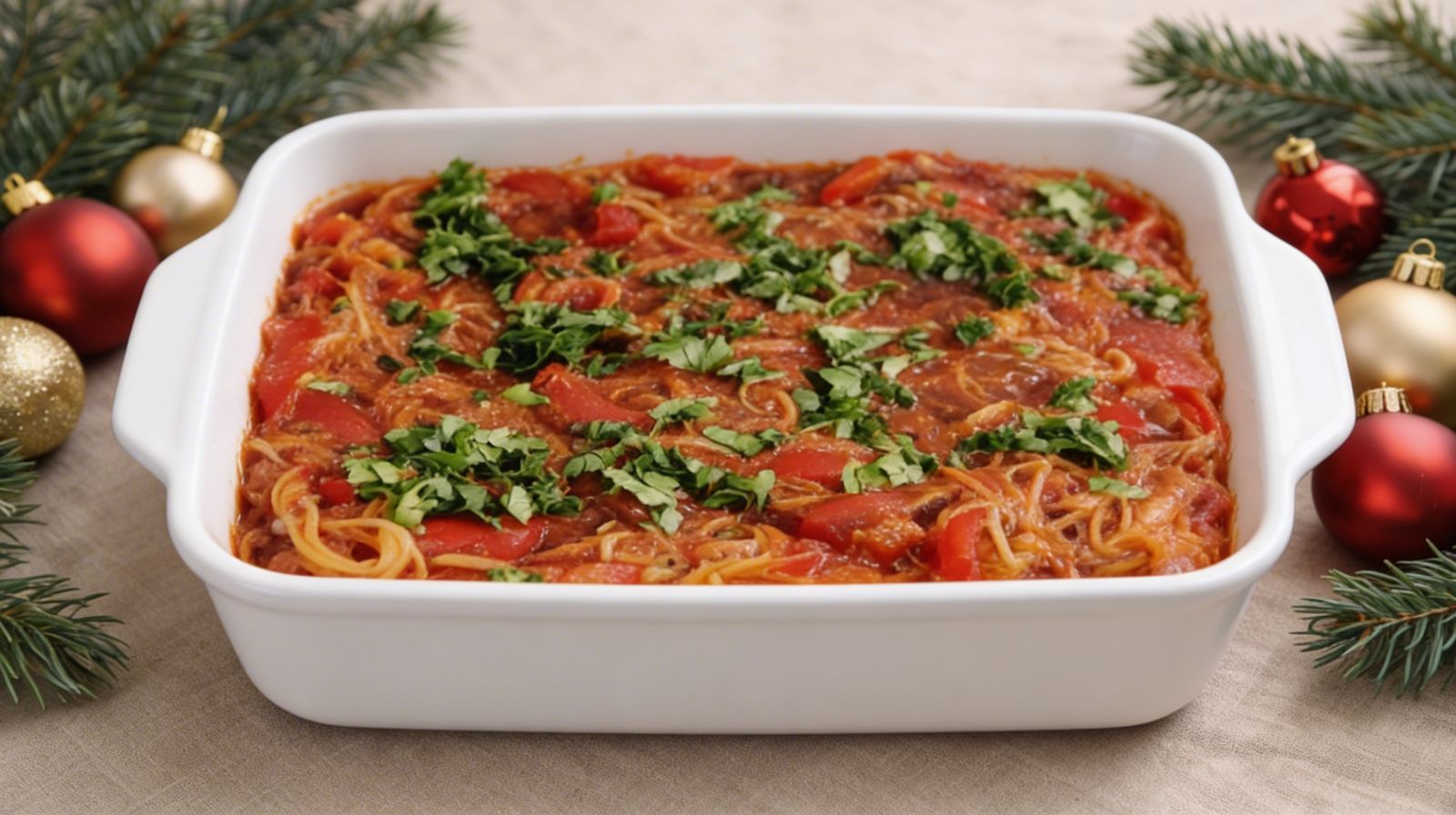 Ryba po grecku z duszonymi warzywami, w sosie pomidorowym. Danie wigilijne przepis domowy.